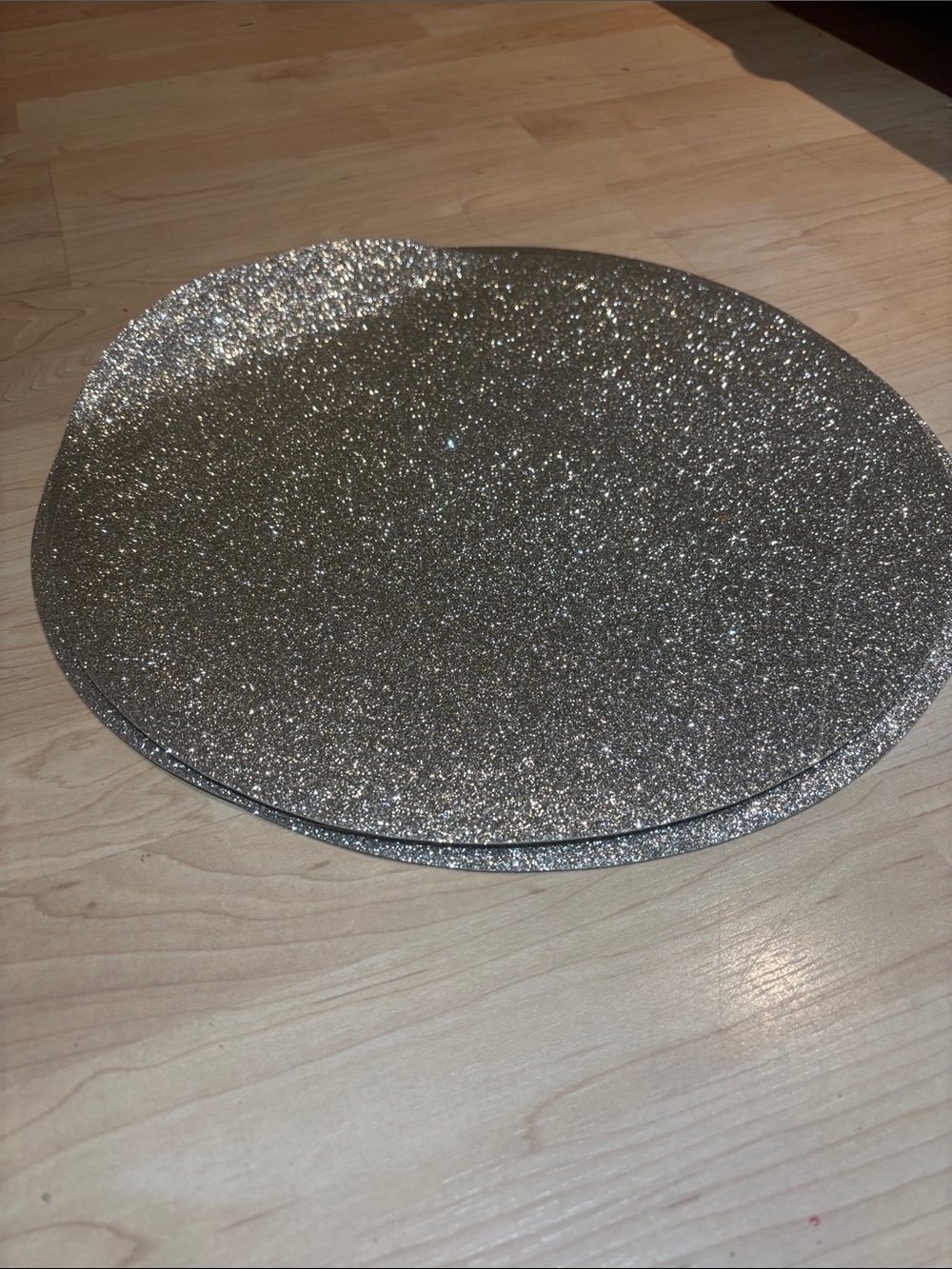 Sparkling Gold Glitter Placemat Set of 4